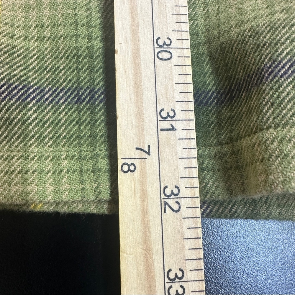 Patagonia Fjord Flannel Shirt Organic Cotton Long Sleeve XXL Green Plaid Outdoor - Picture 7 of 8